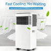 3-in-1 Portable Air Conditioner 7000 BTU Dehumidifier White
