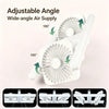 Double Fan LED Ceiling Fan Light with Dimmable Lamp 60W White
