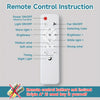 XD-1003 Socket Ceiling Fan with Dimmable LED Light E27